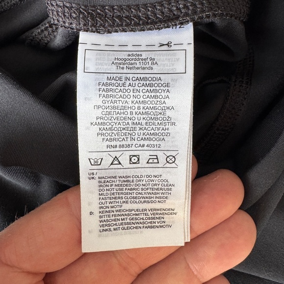 ADIDAS PrimeGreen AeroReady Performance Capri Athletic Pants Black Size Small - Picture 6 of 11